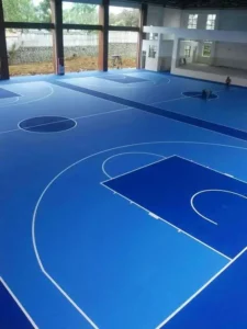 Acrylic Antislip Outdoor Court Ground For Basketball